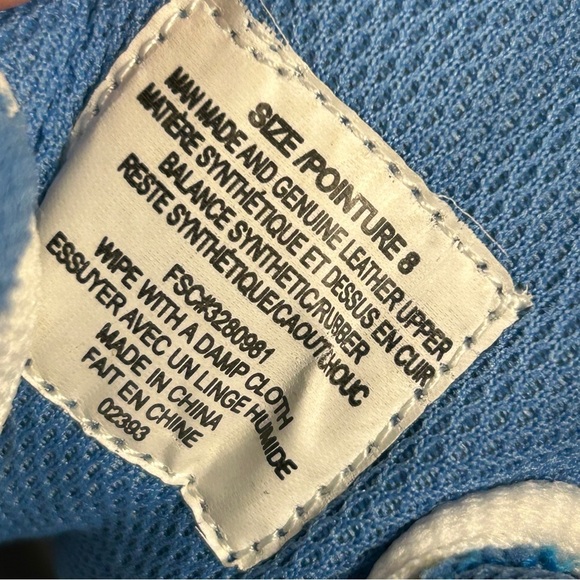 Curves for Women Blue and White Orthopaedic Sneakers Size 8 - Picture 8 of 10